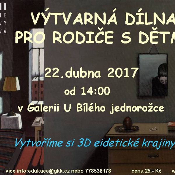 Výtvarná dílna pro rodiče s dětmi k výstavě Viktora Pivovarova
