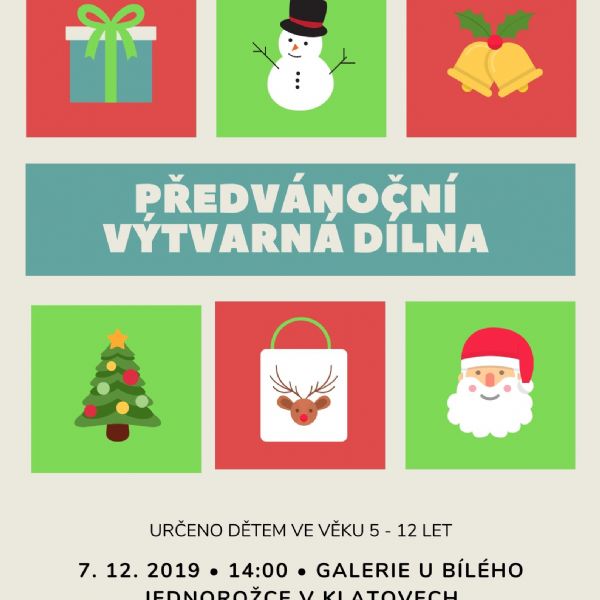 Předvánoční výtvarná dílna 