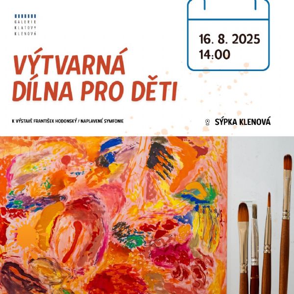 Výtvarná dílna pro děti k výstavě František Hodonský 