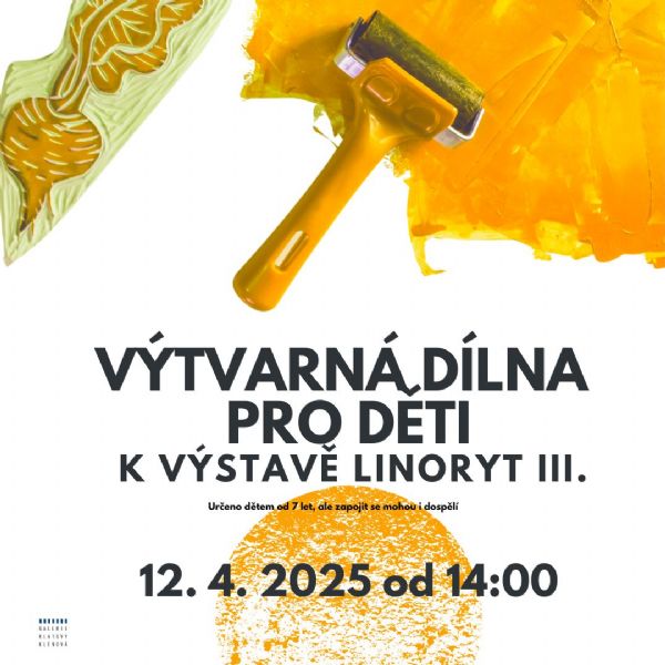 Výtvarná dílna k výstavě Linoryt III. 