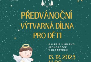 Předvánoční výtvarná dílna pro děti 