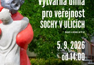 Výtvarná dílna pro veřejnost k výstavě Sochy v ulicích