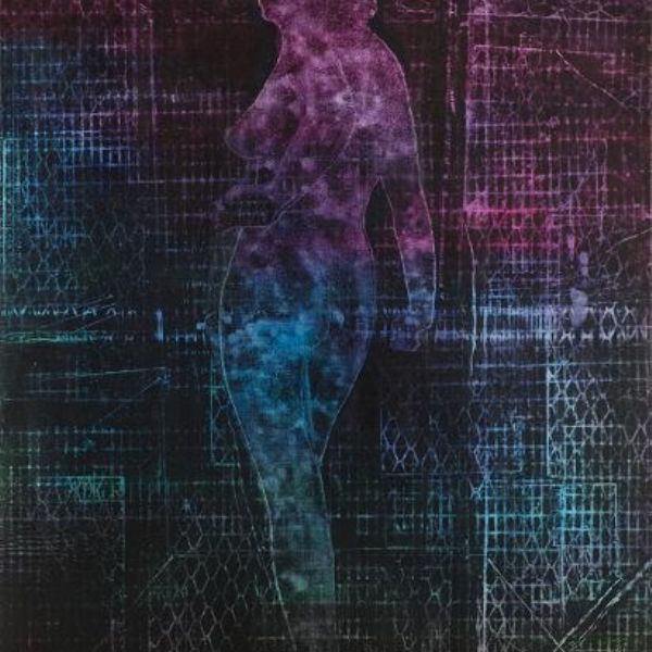 Rudolf Němec, Stojící figura s rastry, 1980