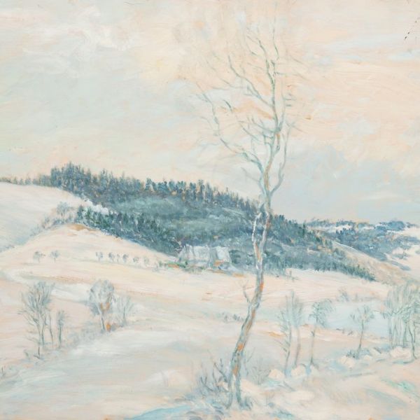 František Kaván, Zima na Svratecku