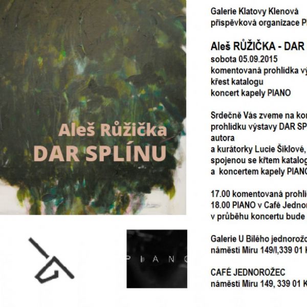 Komentovaná prohlídka výstavy Aleše Růžičky