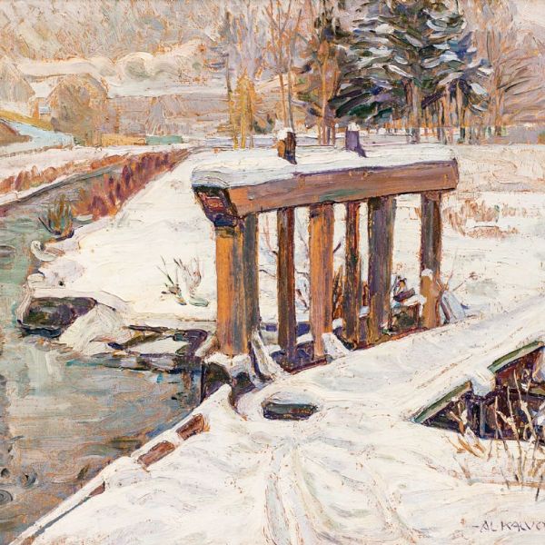 Obrazy zimy ve výtvarném umění 19. - 21. století 