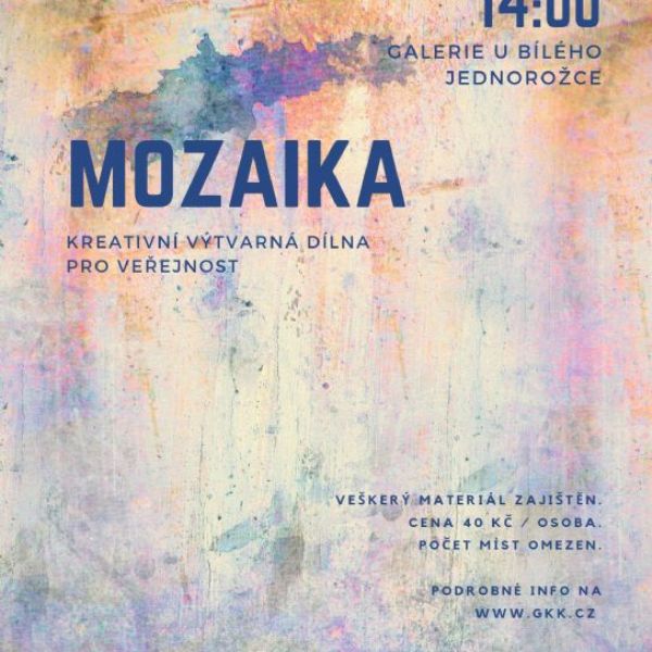 Mozaiková výtvarná dílna 