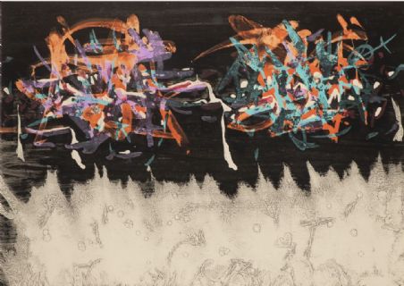 Čestmír Janošek Z cyklu Praha – Kolín II, 1994