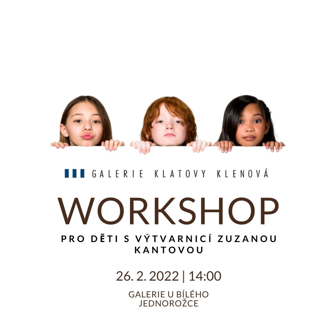 Workshop s výtvarnicí Zuzanou Kantovou 