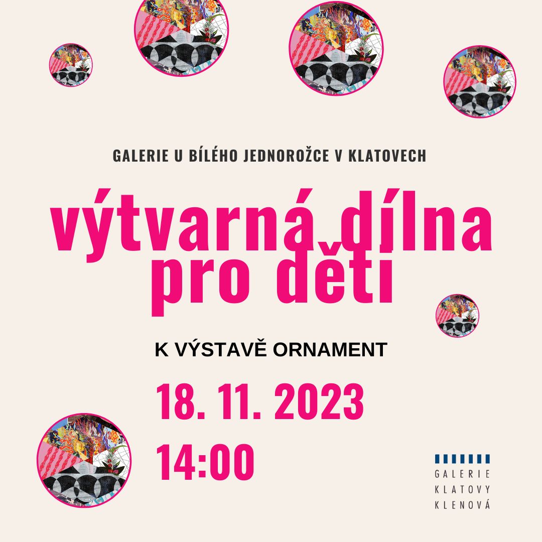 Výtvarná dílna k výstavě Ornament 