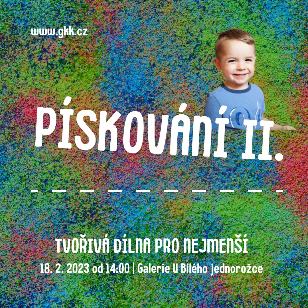 Tvořivá dílna pro nejmenší - Pískování II. 